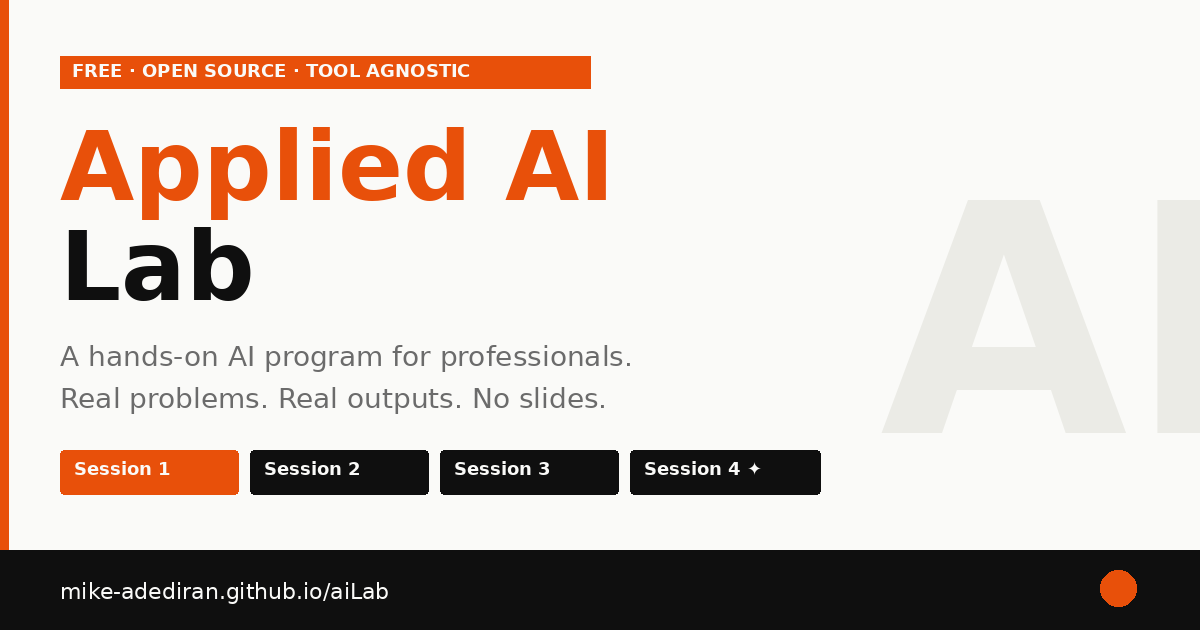 Applied AI Lab